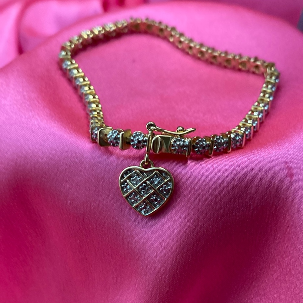 .925 Sterling Silver Tennis Bracelet
